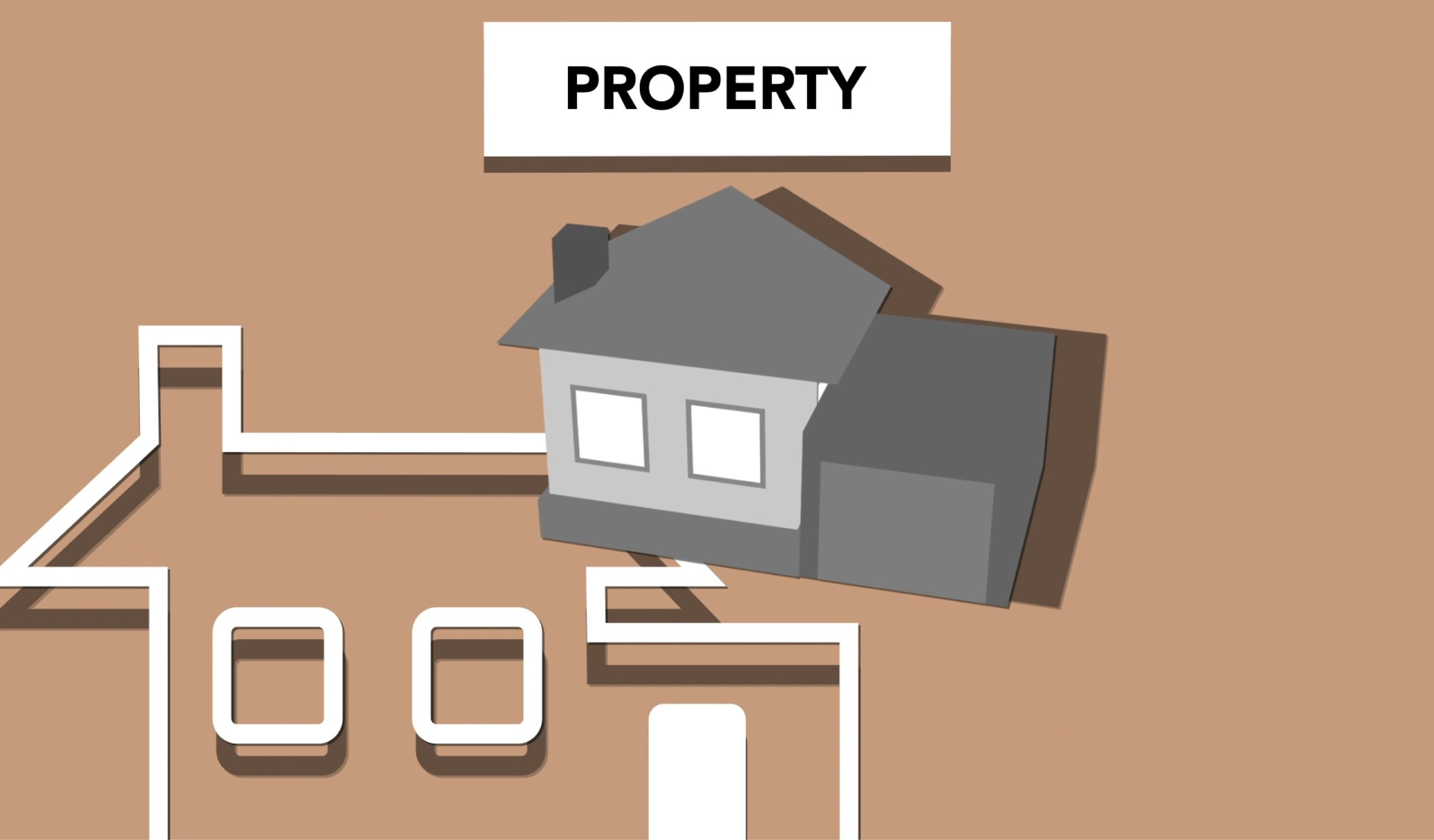 Illustration maison représentant investissement achat immobilier